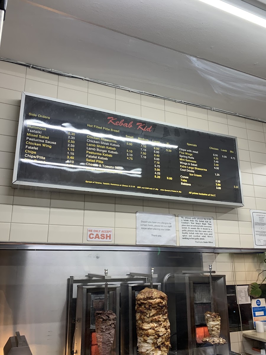 Kebab Kid Menu - Image 2