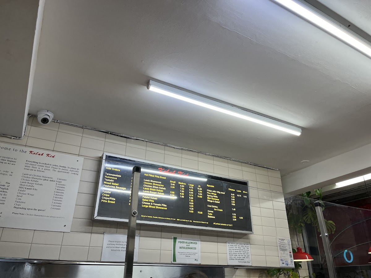 Kebab Kid Menu - Image 3